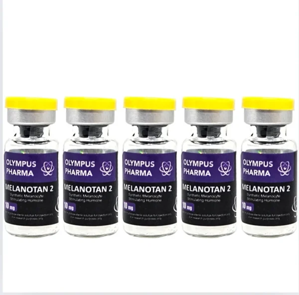 5 x Melanotan 2 peptide vials